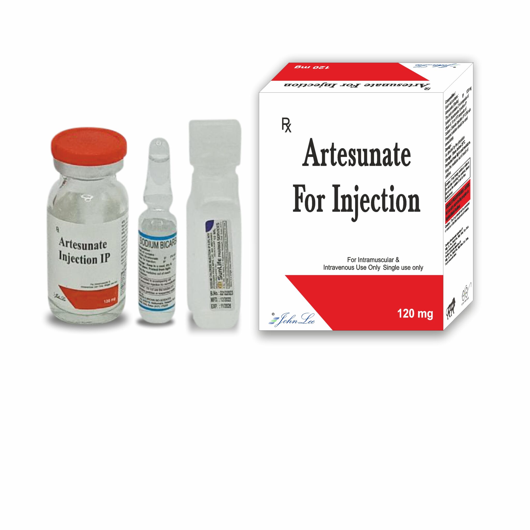 Artesunate-120 Inj - Johnlee Pharmaceuticals Pvt. Ltd.
