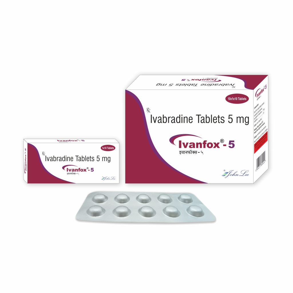 Ivamax-5; Ivabradine 5 Mg: Treat adults - chronic heart failure