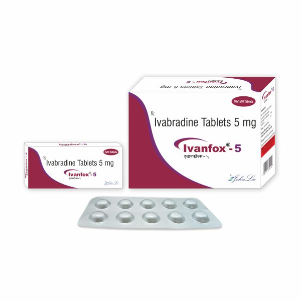 Ivamax-5; Ivabradine 5 Mg: Treat adults - chronic heart failure