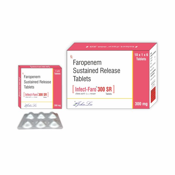 Faropenem Sodium Hydrate JP 300 Mg; Infect-Faro 300 SR