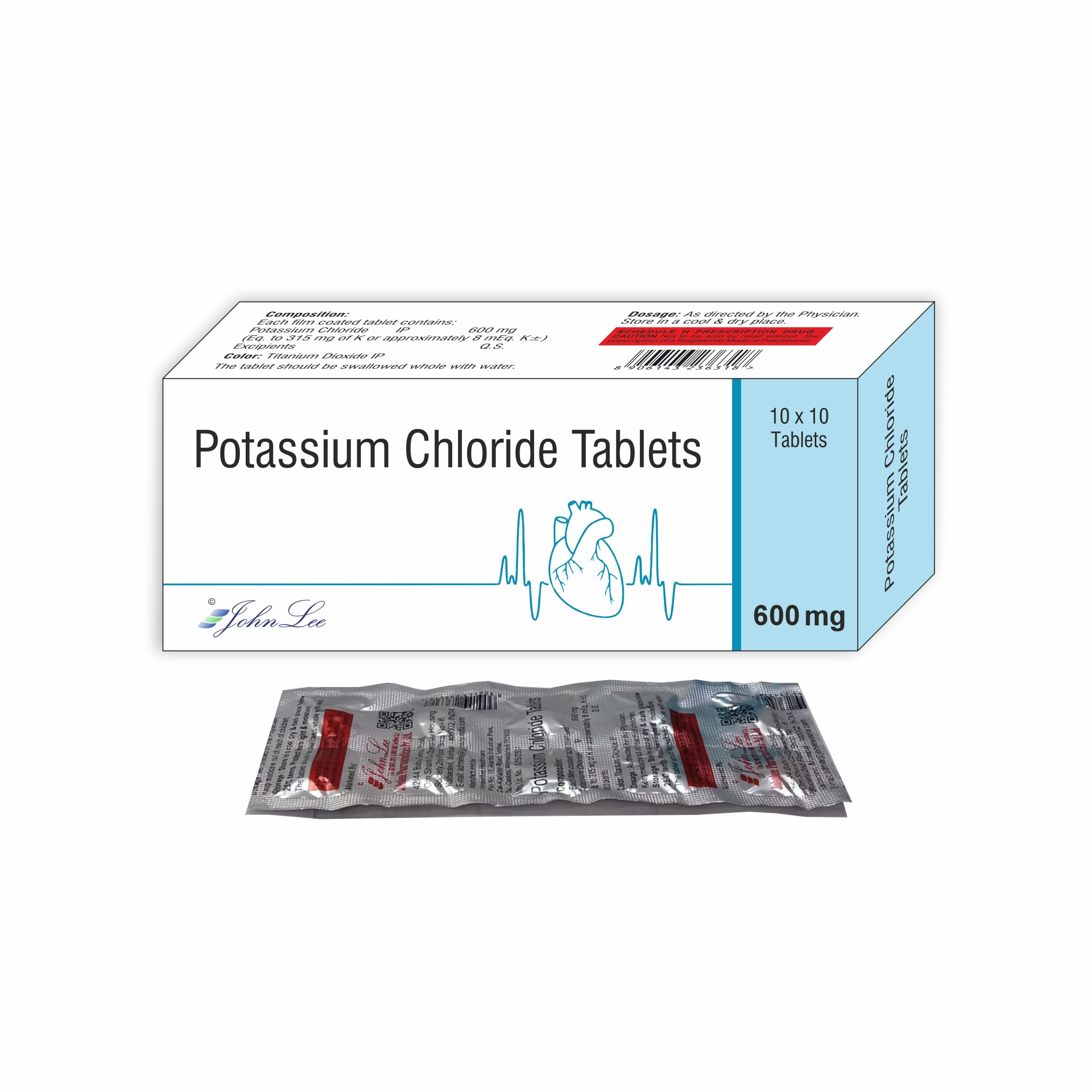 Potassium Chloride 600